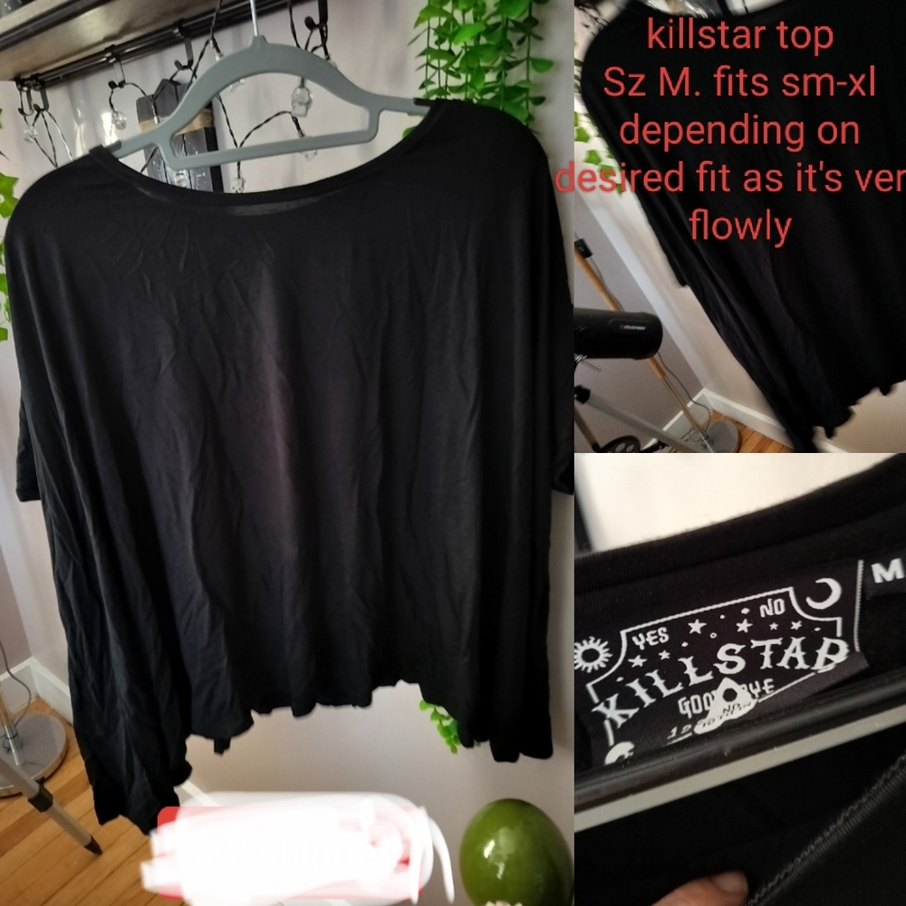 Killstar flowy top